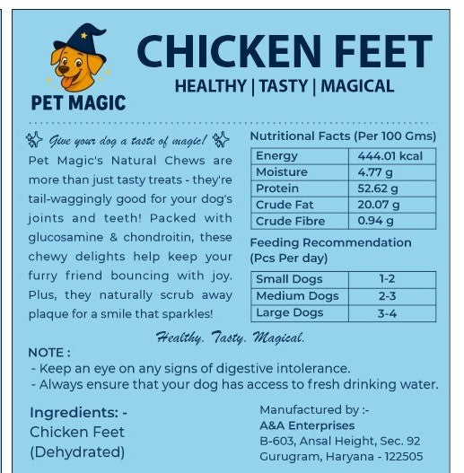 Dehydrated Chicken Feet