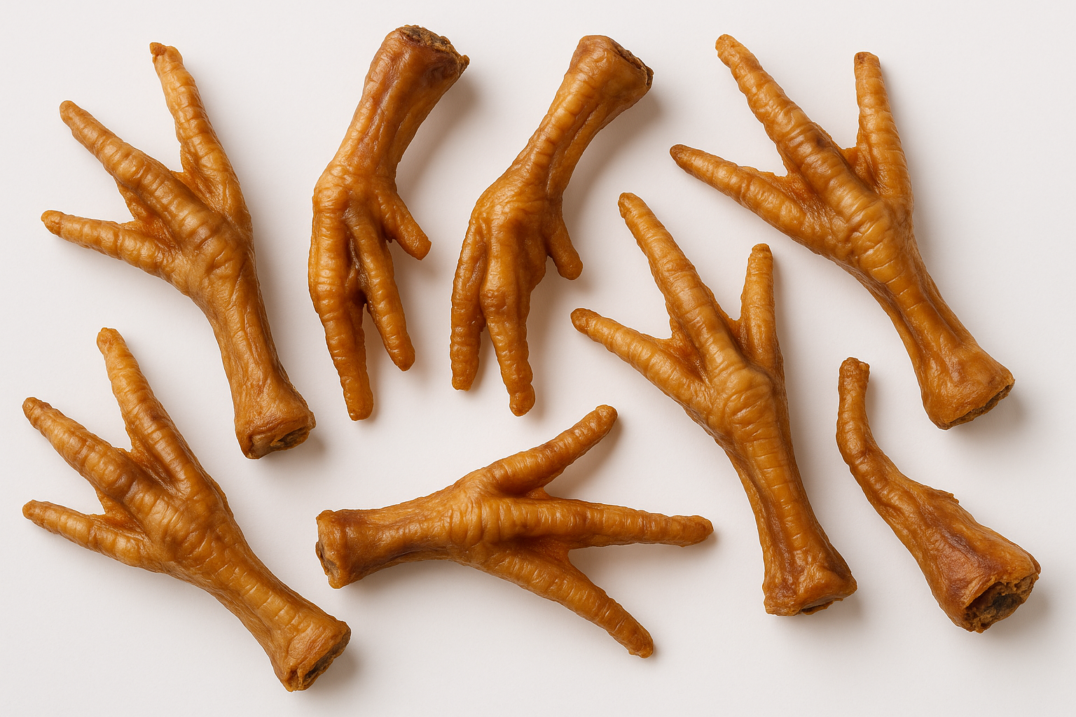 dehydrated chicken feet without nails